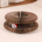 Foldable Accordion Cat Scratcher with Bell