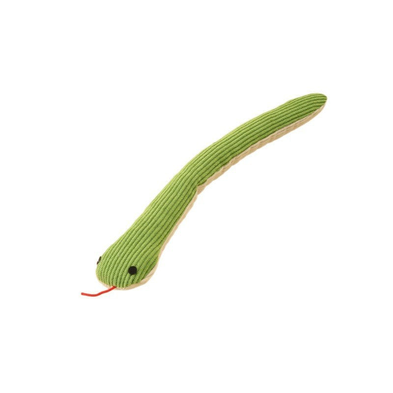 Crinkle Snake Catnip Teaser Toy