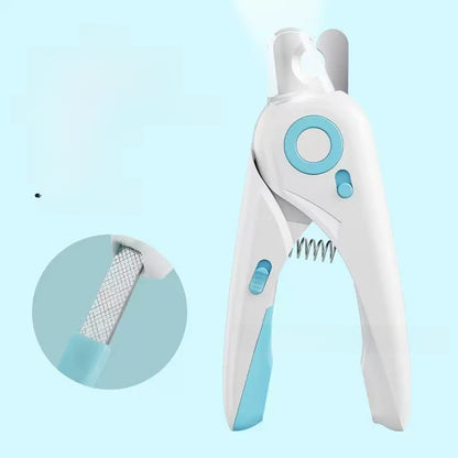 Pet Nail Clippers & Grinder with LED Light