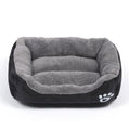Soft Fleece Pet Bed with Waterproof Base