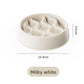 Non-Slip Slow Feeder Bowl for Cats & Dogs (Paw or Wave)
