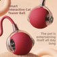 Bite-Resistant Bouncing Cat Ball with Rope