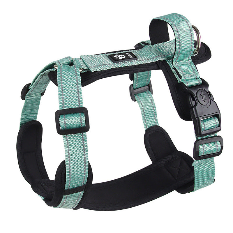 Escape-Proof Dog Harness with Reflective Leash