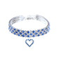 Sparkle Stretch Pet Necklace Collar with Charm