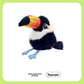 Flapping Bird Cat Toy with Sound, USB Rechargeable