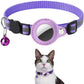 Reflective Cat Collar with AirTag Holder & Bell