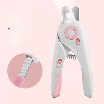 Pet Nail Clippers & Grinder with LED Light