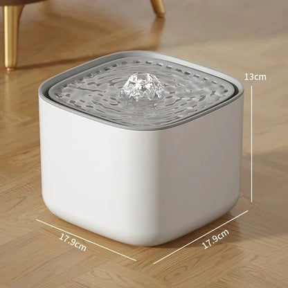 3L Automatic Pet Water Fountain with 4-Stage Filtration