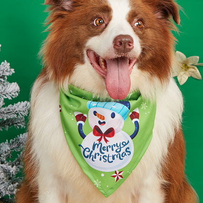 Cartoon Print Pet Bandana Scarf