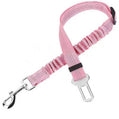 Reflective Bungee Dog Leash & Car Seat Belt