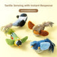 Chirping Bird Cat Toy with Realistic Sounds