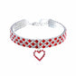 Sparkle Stretch Pet Necklace Collar with Charm