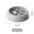 Non-Slip Slow Feeder Bowl for Cats & Dogs (Paw or Wave)