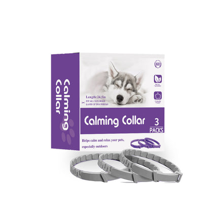 Pheromone Calming Collar for Cats & Dogs (3-Pack)