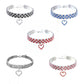 Sparkle Stretch Pet Necklace Collar with Charm