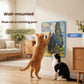 Wall-Mounted Art Print Cat Scratcher Board