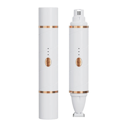 2-in-1 Electric Pet Hair Trimmer & Nail Grinder
