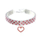 Sparkle Stretch Pet Necklace Collar with Charm