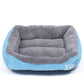 Soft Fleece Pet Bed with Waterproof Base