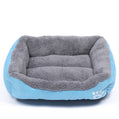 Soft Fleece Pet Bed with Waterproof Base