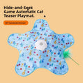Electric Rotating Cat Teaser with Hunting Cover