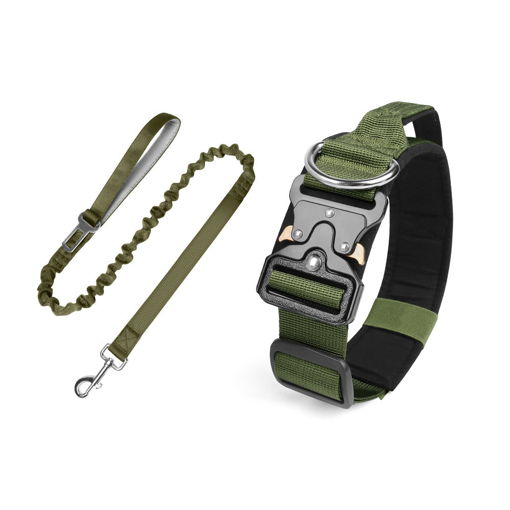 Tactical No-Pull Dog Harness with Front & Back Clips