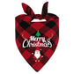 Christmas Plaid Pet Bandana