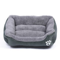 Soft Fleece Pet Bed with Waterproof Base