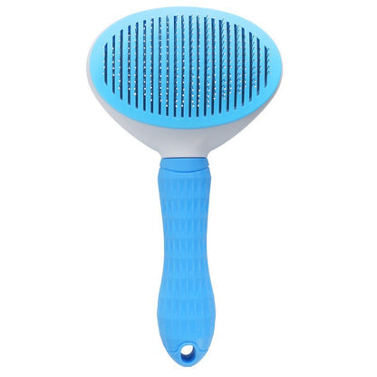 Self-Cleaning Slicker Brush for Cats & Dogs