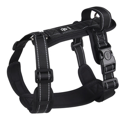 Escape-Proof Dog Harness with Optional Reflective Leash