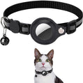 Reflective Cat Collar with AirTag Holder & Bell