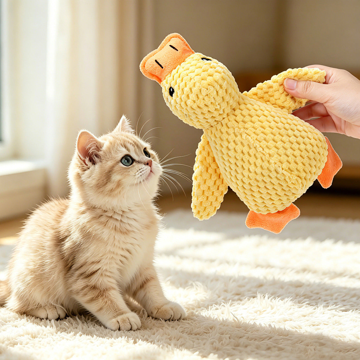 Catnip Plush Crinkle Cat Toys