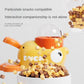 Treat-Dispensing Duck Toy for Cats & Dogs