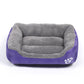Soft Fleece Pet Bed with Waterproof Base