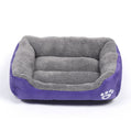 Soft Fleece Pet Bed with Waterproof Base