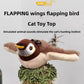 Flapping Bird Cat Toy with Sound, USB Rechargeable