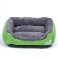 Soft Fleece Pet Bed with Waterproof Base