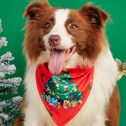 Cartoon Print Pet Bandana Scarf