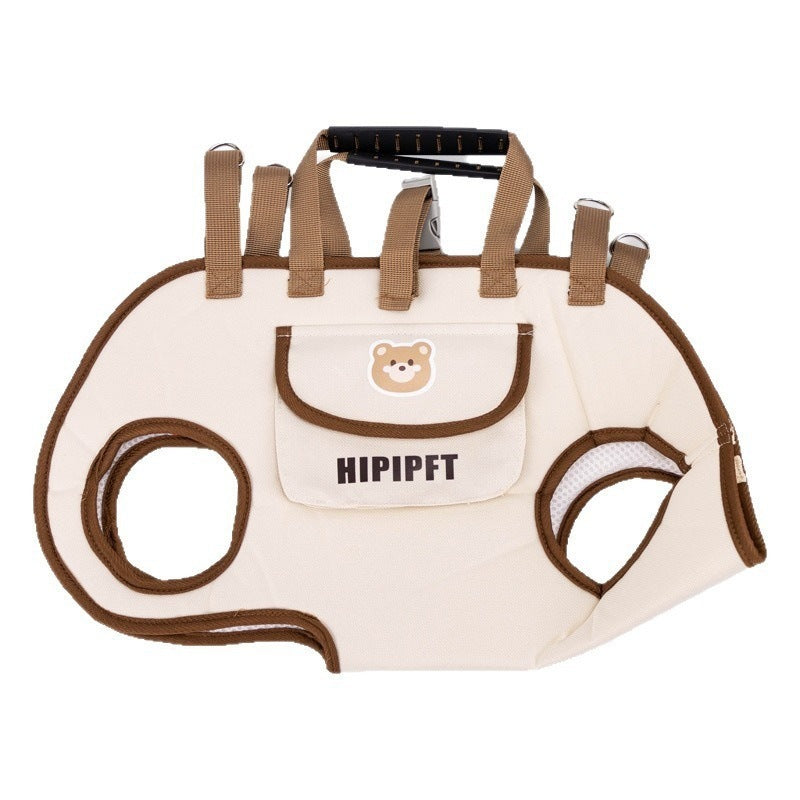 Breathable Pet Harness Backpack & Crossbody Carrier