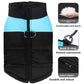 Color-Block Padded Winter Dog Jacket