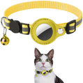 Reflective Cat Collar with AirTag Holder & Bell