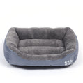Soft Fleece Pet Bed with Waterproof Base