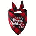 Christmas Plaid Pet Bandana