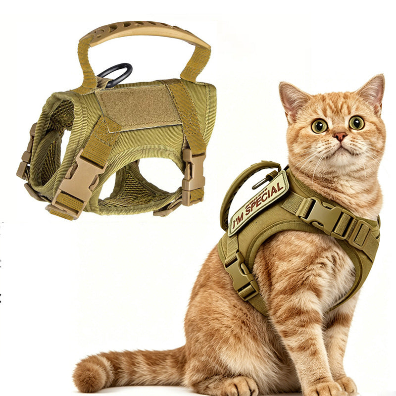 Breathable No-Choke Vest Harness for Small Dogs & Cats
