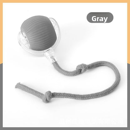 Self-Play Bouncing Cat Ball with Rope