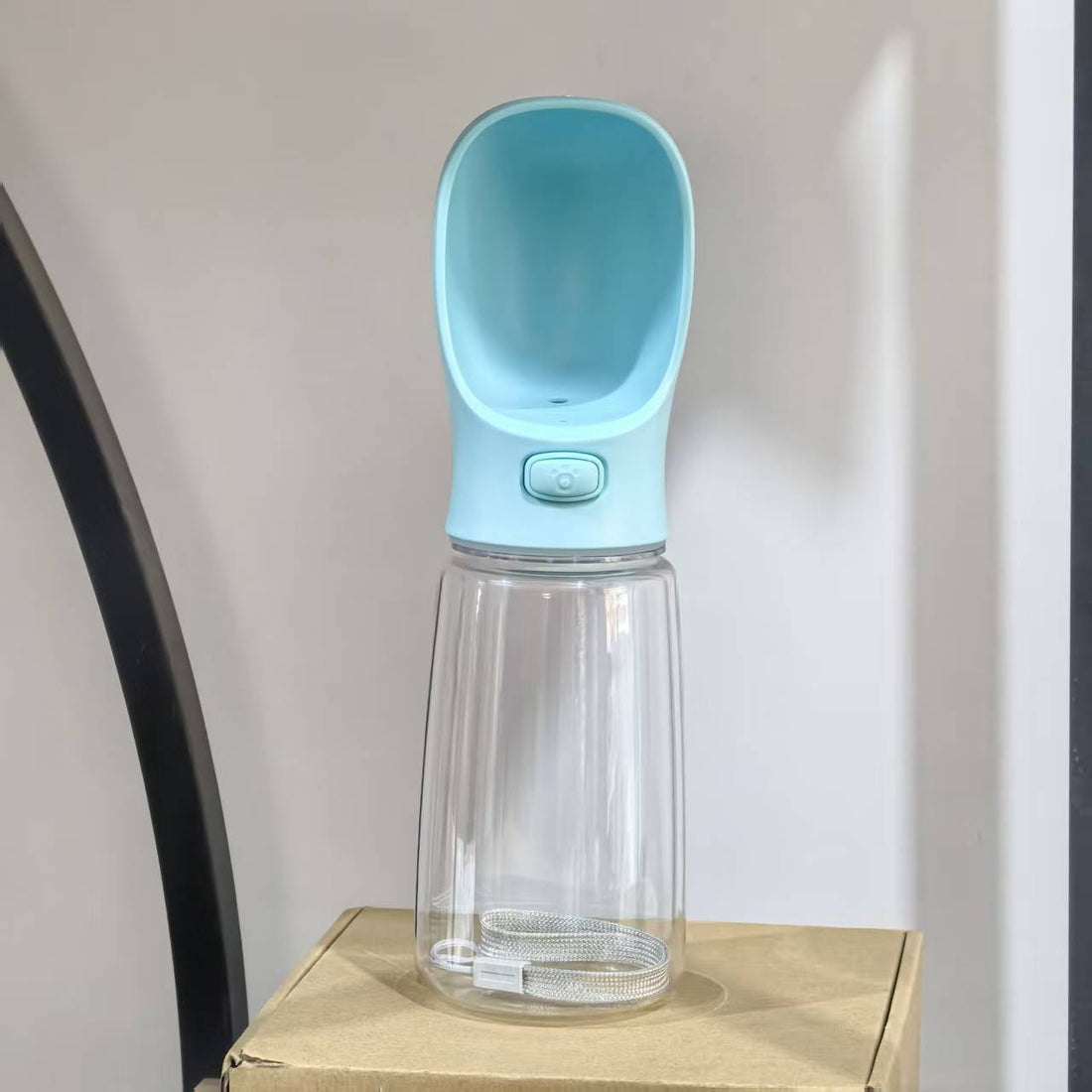 Portable Dog Walking Water Bottle with Hand Strap