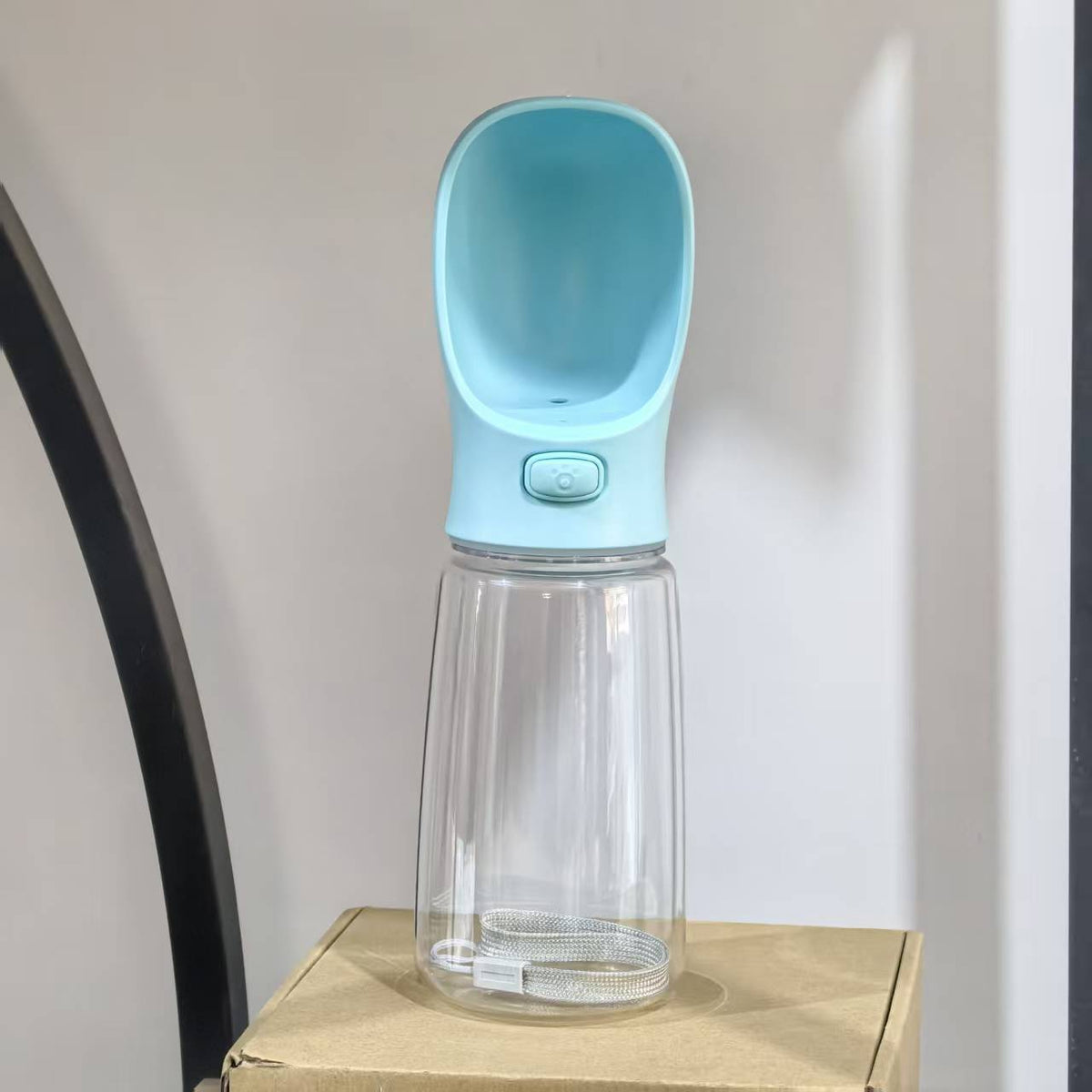 Portable Dog Walking Water Bottle with Hand Strap