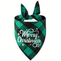 Christmas Plaid Pet Bandana