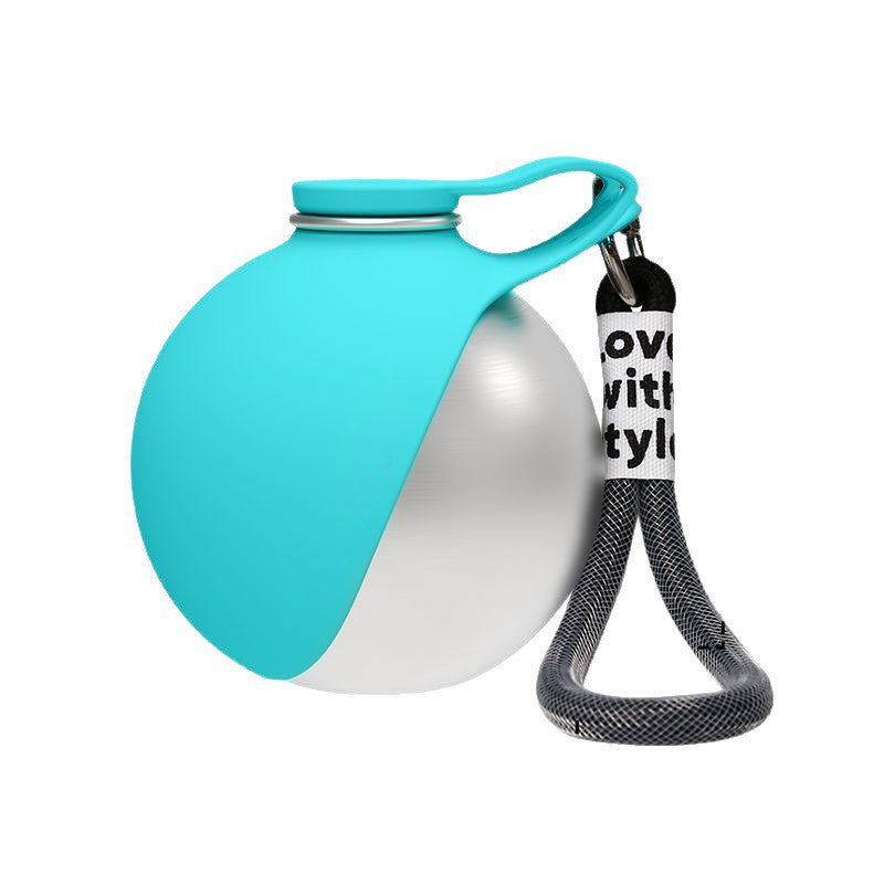 Stainless Steel Portable Dog Water Bottle (285ml)