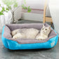 Soft Fleece Pet Bed with Waterproof Base